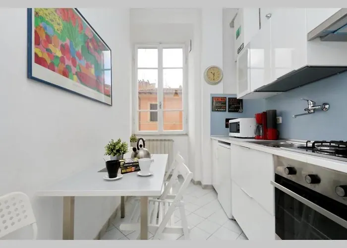 Apartment Trastevere For Family & Friends With Separate Living - Ac & Wifi Rom